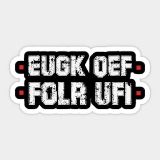 Eugk Oef Folr Ufi Sticker